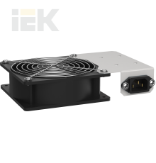 ITK Вентиляторная панель 1 модуль питание С14 без кабеля питания для шкафа 10 серии LINEA WS серая