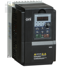Преобразователь частоты A650 380В 3Ф 3,7kW 9,5А со встроенным тормозным модулем ONI