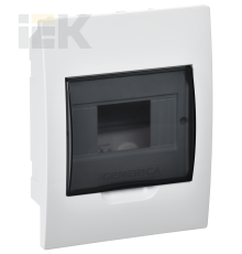 Корпус пластиковый ЩРВ-П-6 черная прозрачная дверь IP41 GENERICA