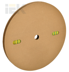 Трубка термоусадочная ТТУ нг-LS 14/7 желто-зеленая (100м/упак) IEK