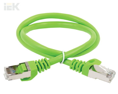 PC02-C6F-05M | ITK Коммутационный шнур кат. 6 FTP PVC 0,5м зеленый |