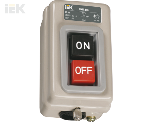 KVK30-16-3 | Выключатель ВКИ-230 3Р 16А 230/400В IP40 | IEK