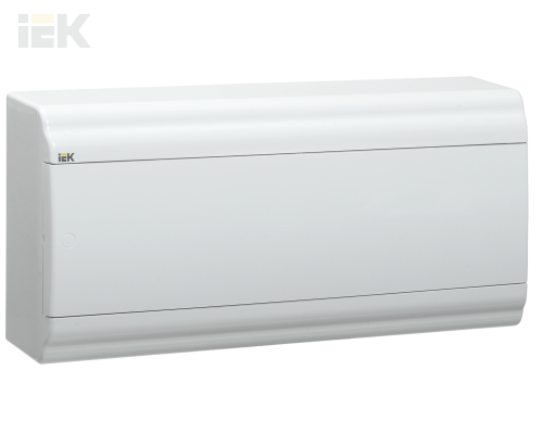 MKP82-N-18-WD-41-10 | PRIME Корпус пластиковый ЩРН-П-18 модулей навесной белый/белая дверь IP41 | IEK