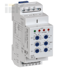Реле контроля фаз ORF-10 3 фазы 2 контакта 220-460В AC ONI