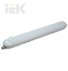 Светильник светодиодный ДСП 1304Д 18Вт 4000К IP65 600мм серый пластиковый с инфракрасным датчиком движения IEK