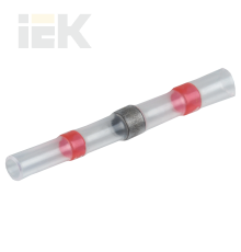 Гильза соединительная изолированная с припоем ГСИ-п 0,5-1,5 (100шт/упак) IEK