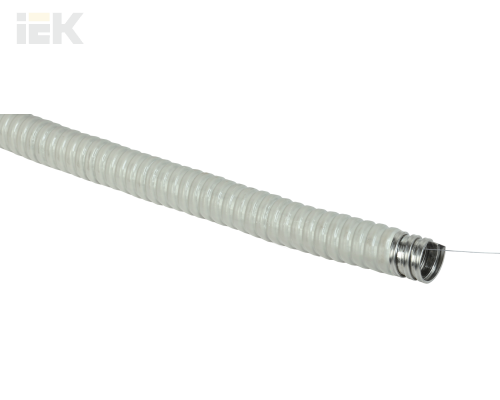 CMP21-022-K41-020 | Металлорукав Р3-ЦПнг-22 с протяжкой серый (20м) | IEK