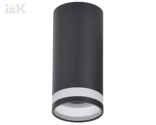 LT-UPB0-4005-GU10-1-K02 | LIGHTING Светильник 4005 накладной потолочный под лампу GU10 черный | IEK