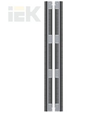 ITK by ZPAS Фальш-панель вертикальная 19 42U 600мм серая (2шт/компл)