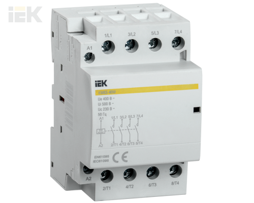 MKK21-63-40 | Контактор модульный КМ63-40М AC/DC | IEK
