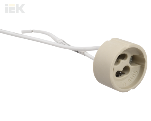 EPC50-04-01-K01 | Патрон подвесной Пкр10-04-К52 GU10 со шнуром керамика | IEK