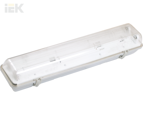 LLSP2-3901A-2-18-K03 | Светильник пылевлагозащищенный ЛСП3901А ABS/PS 2х18Вт IP65 | IEK