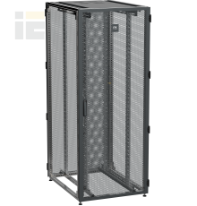 ITK by ZPAS Шкаф серверный 19 42U 800х1000мм одностворчатые перфорированные двери черный РФ