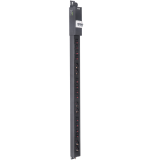 ITK BASE PDU вертикальный PV1113 25U 3 фазы 32А 6 розеток SCHUKO (немецкий стандарт) + 12 розеток C13 с клеммной колодкой и кабелем 3м вилка IEC60309 (промышленная)