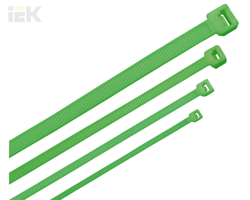 HKG-W25-L200 | ITK Хомут кабельный ХКн 2,5х200мм нейлон зеленый (100шт) |