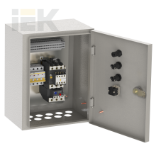 Ящик управления Я5113-1874 нереверсивный 1 фидер автоматический выключатель на каждый фидер c переключателем на автоматический режим с дополнительными контактами на автоматическом выключателе 0,6А IEK