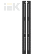 ITK by ZPAS Фальш-панель вертикальная 19 42U 600мм черная (2шт/компл)