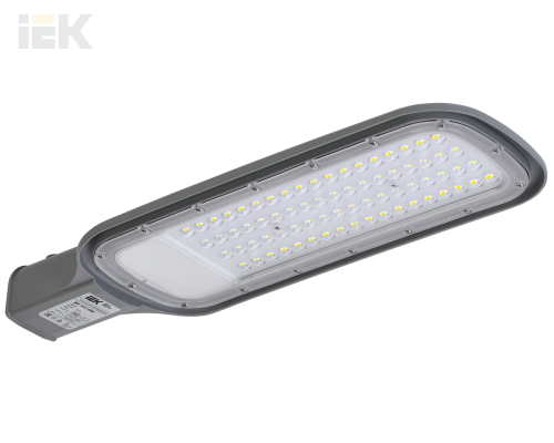 LDKU1-1012-100-5000-K03 | Светильник светодиодный ДКУ 1012-100Ш 5000К IP65 серый | IEK