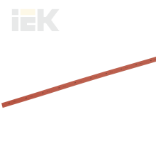 Трубка термоусадочная ТТУ нг-LS 1,5/0,75 красная (1м) IEK