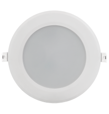 Светильник светодиодный ДВО 1714 белый круг 12Вт 4000К IP40 IEK