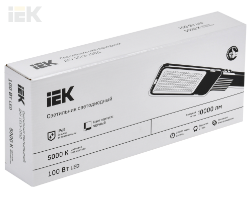 LDKU1-1013-100-5000-K03 | Светильник светодиодный ДКУ 1013-100Д 5000К IP65 | IEK