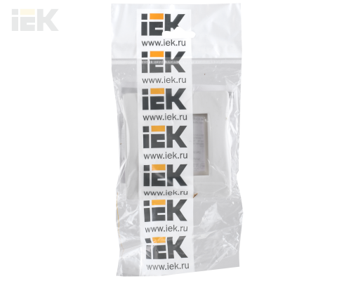 CKK-40D-RSK2-K01 | Рамка и суппорт для коробок КМКУ на 2 модуля белые | IEK