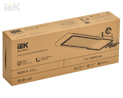 LDKU1-1013-030-5000-K03 | Светильник светодиодный ДКУ 1013-30Д 5000К IP65 | IEK